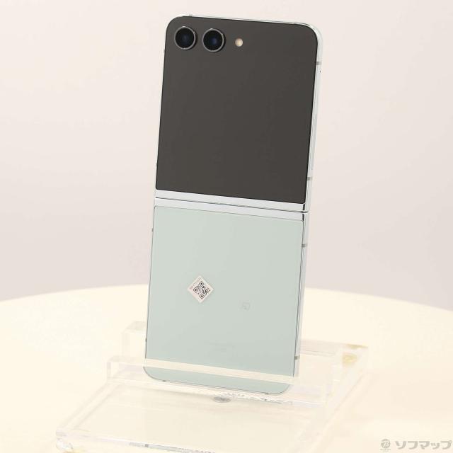 中古)SAMSUNG Galaxy Z Flip5 256GB ミント SCG23 au SIMフリー