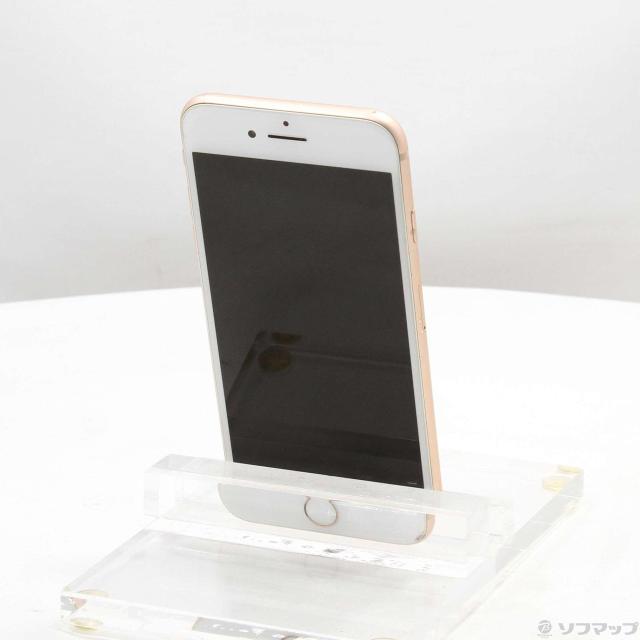 品〕 iPhone8 64GB 工場 ゴールド MQ7A2J／A SIMフリー【269】 中古