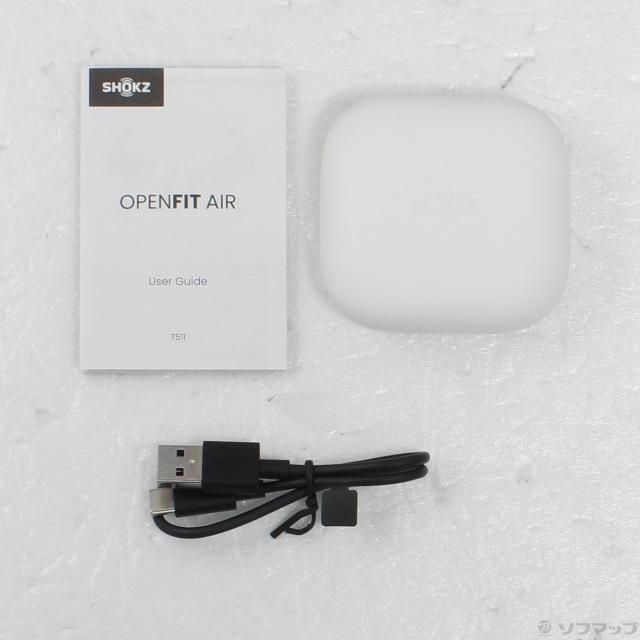 中古)Shokz OpenFit Air SKZ-EP-000026 ホワイト(269-ud)