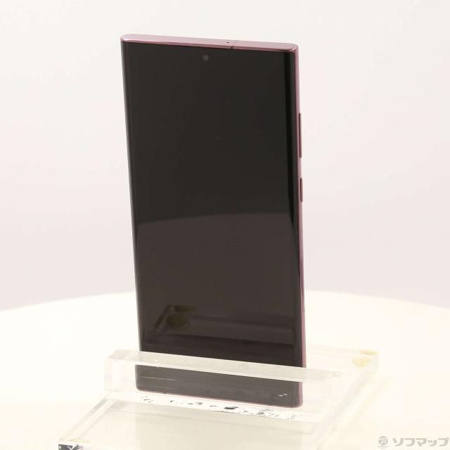 中古)SAMSUNG Galaxy S22 Ultra 256GB バーガンディ SC-52C 中古)SAMSUNG Galaxy S22 Ultra 256GB バーガンディ SC-52C