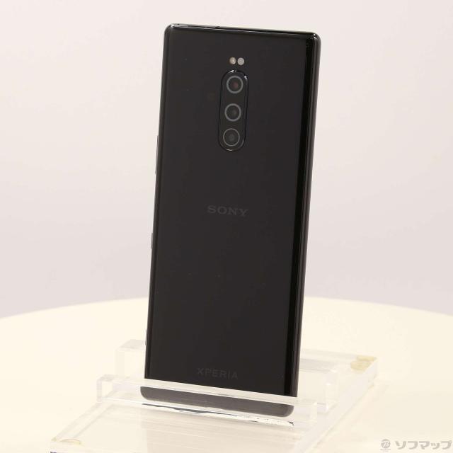 中古)SONY Xperia 1 Professional Edition 128GB ブラック J9150 SIM
