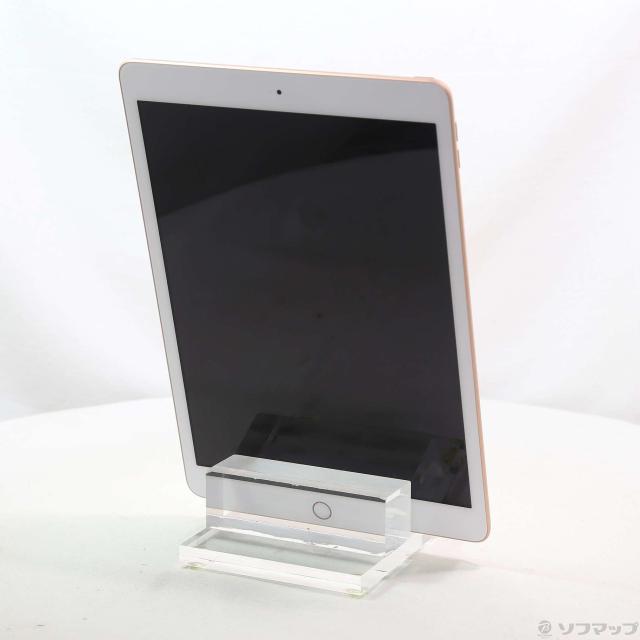 中古)Apple iPad 第8世代 32GB ゴールド MYLC2J/A Wi-Fi(295-ud)