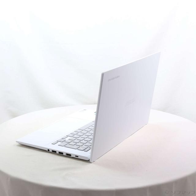 (中古)ASUS (展示品) Chromebook Plus CX34 CX3402CBA-MW0151 パールホワイト(349-ud)