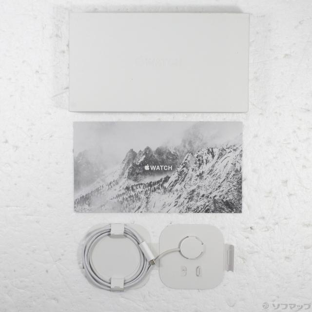 (中古)Apple Apple Watch Ultra GPS + Cellular 49mm チタニウムケース グリーンアルパインループ(377-ud)_4