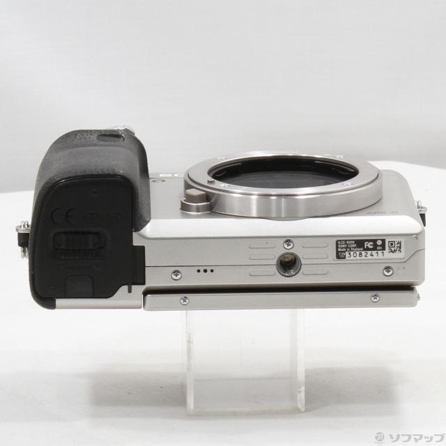 中古)SONY α6000 パワーズームレンズキット シルバー ILCE-6000L(262-ud)