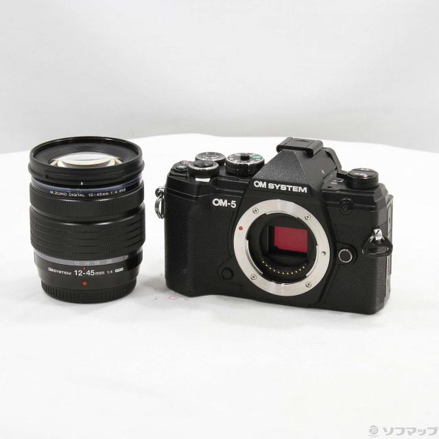 【おまけつき】 OM-5 12-45mm F4.0 PRO レンズキット黒 ヨドバシ.com - OM SYSTEM オーエムシステム OM-5 12-45mm F4.0 PRO