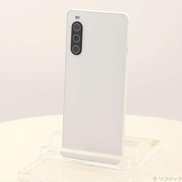 Xperia 10 Vホワイト 128GB SIMフリー SIMフリー Xperia 10 Ⅴ 128GB X