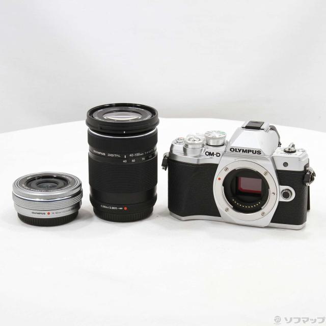中古)OLYMPUS OM-D E-M10 MarkIII EZ ダブルズームキット シルバー(262
