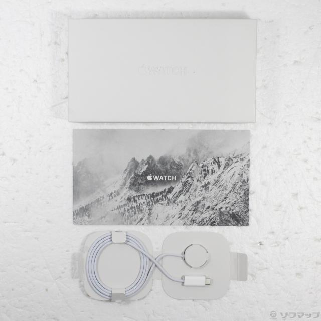 (中古)Apple Apple Watch Ultra GPS + Cellular 49mm チタニウムケース オレンジアルパインループ(377-ud)_4