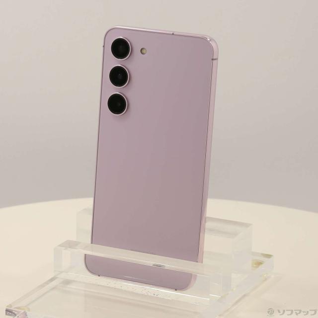 中古)SAMSUNG Galaxy S23 256GB ラベンダー SCG19 au SIMフリー(262-ud)