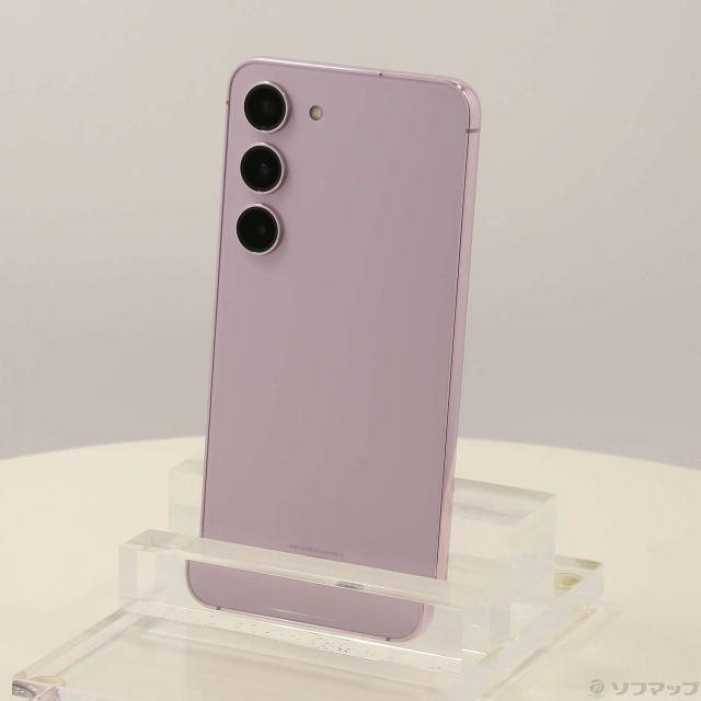 中古)SAMSUNG Galaxy S23 256GB ラベンダー SCG19 au SIMフリー(377-ud)