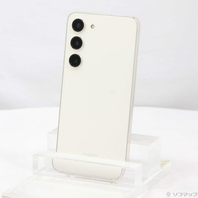 中古)SAMSUNG Galaxy S23 256GB ラベンダー SCG19 au SIMフリー(262-ud)