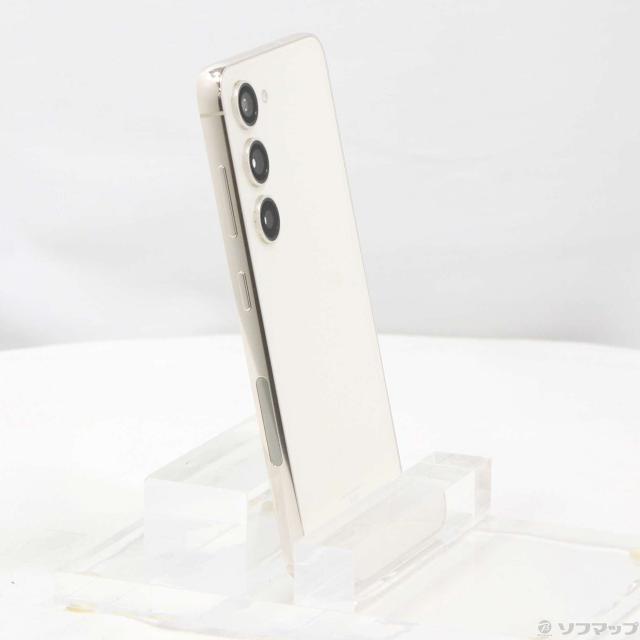 中古)SAMSUNG Galaxy S23 256GB クリーム SCG19 au SIMフリー(348-ud)