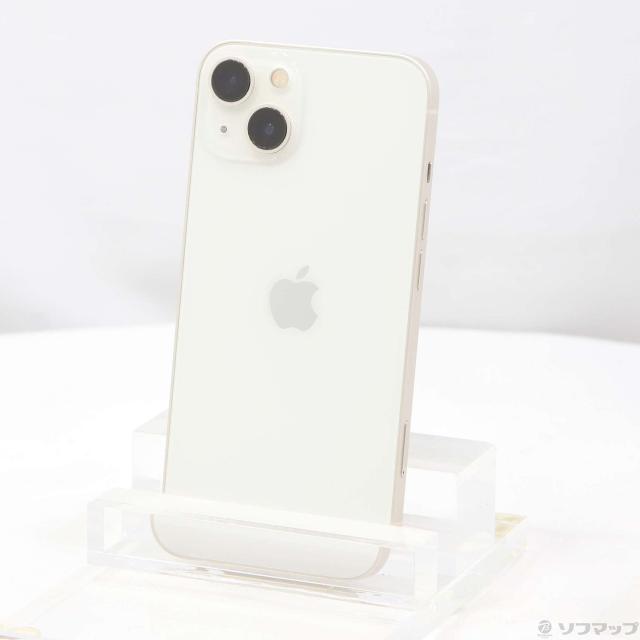 中古)Apple iPhone13 mini 128GB スターライト MLJE3J/A SIMフリー(262-ud)