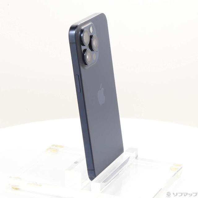 (中古)Apple iPhone15 Pro Max 256GB ブルーチタニウム MU6T3J/A SIMフリー(269-ud)