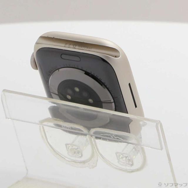 (中古)Apple Apple Watch Series 8 GPS 45mm スターライトアルミニウムケース バンド無し(297-ud)_2
