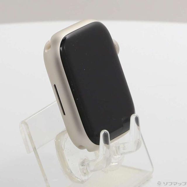 (中古)Apple Apple Watch Series 8 GPS 45mm スターライトアルミニウムケース バンド無し(297-ud)_3