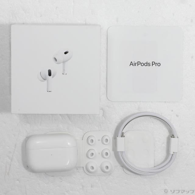 (中古)Apple USB-C充電ケース付き AirPods Pro 第2世代 MTJV3J/A(371-ud)_4