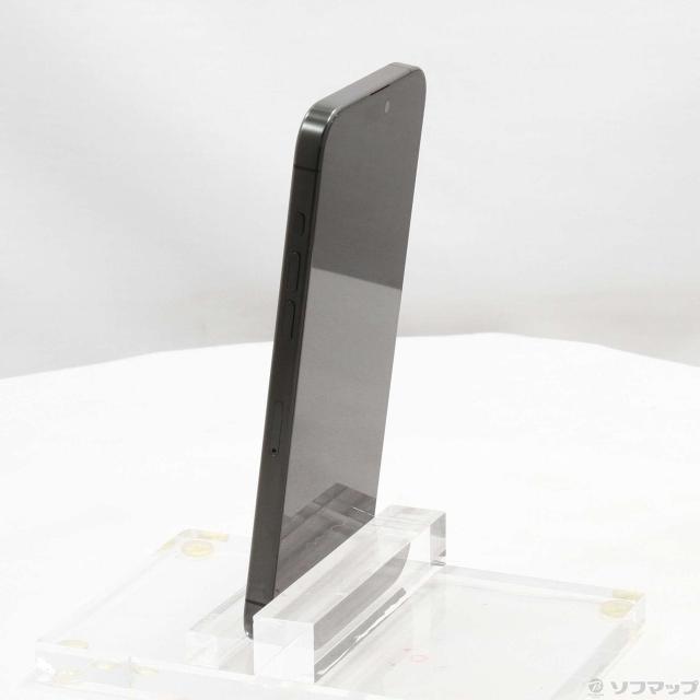 (中古)Apple iPhone15 Pro Max 256GB ブラックチタニウム MU6P3J/A SIMフリー(377-ud)