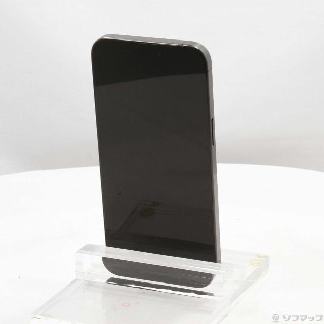(中古)Apple iPhone15 Pro Max 256GB ブラックチタニウム MU6P3J/A SIMフリー(377-ud)