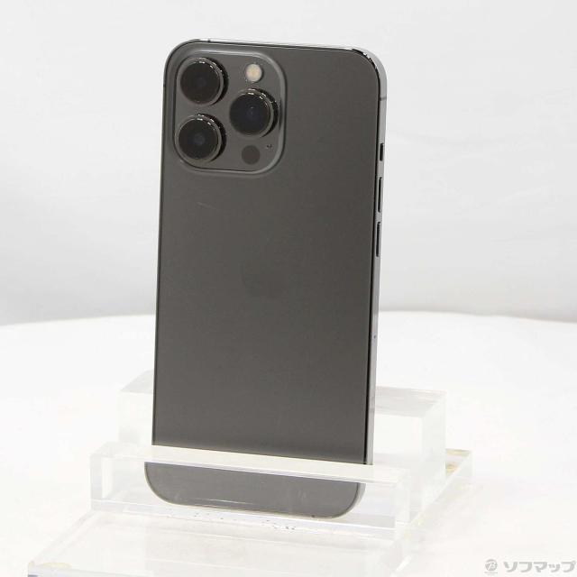中古)Apple iPhone13 Pro 128GB グラファイト MLUE3J/A SIMフリー(371-ud)