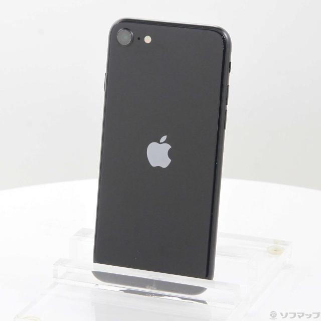 (中古)Apple iPhone SE 第3世代 256GB ミッドナイト MMYJ3J/A SIMフリー(377-ud)