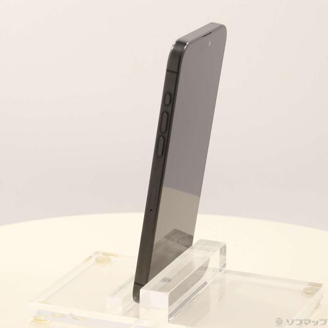 (中古)Apple iPhone15 Pro Max 256GB ブラックチタニウム MU6P3J/A SIMフリー(348-ud)