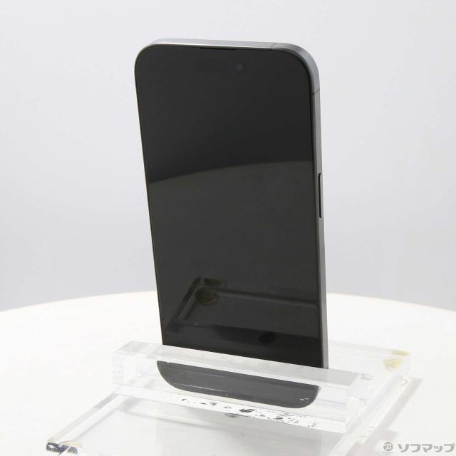 中古)Apple iPhone15 Pro 128GB ブラックチタニウム MTU73J/A SIM