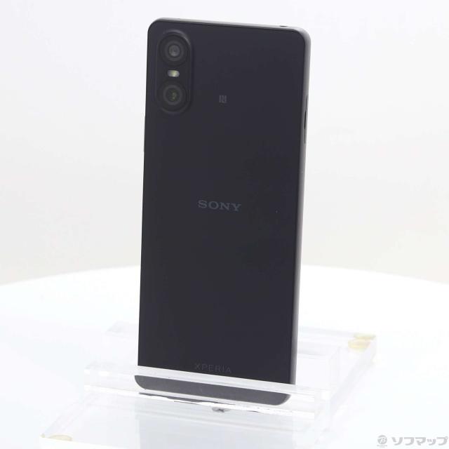 中古)SONY Xperia 10 VI 128GB ブラック XQ-ES44 B1JPCX0 SIMフリー