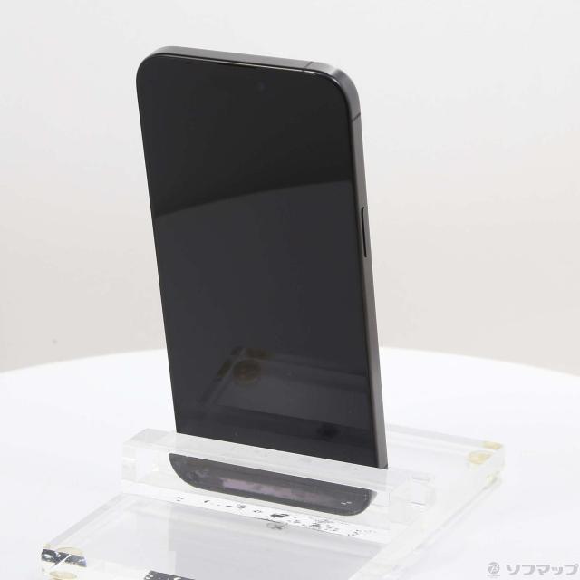 (中古)Apple iPhone15 Pro Max 256GB ブラックチタニウム MU6P3J/A SIMフリー(251-ud)