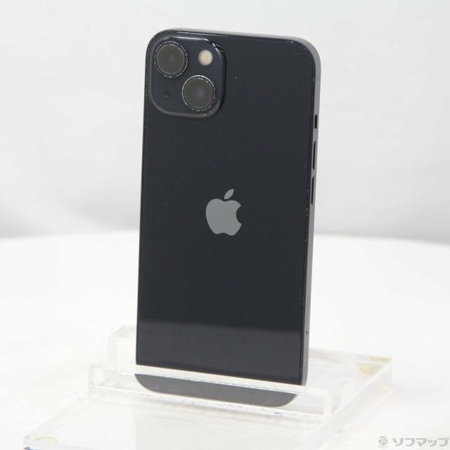 (中古)Apple iPhone13 128GB ミッドナイト MLNC3J/A SIMフリー(258-ud)