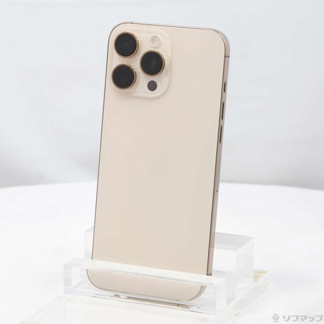 (中古)Apple iPhone16 Pro Max 256GB デザートチタニウム MYWJ3J/A SIMフリー(377-ud)