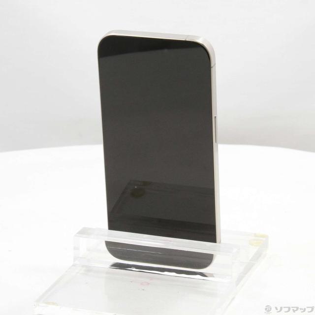 中古)Apple iPhone15 Pro 128GB ナチュラルチタニウム MTU93J/A SIM
