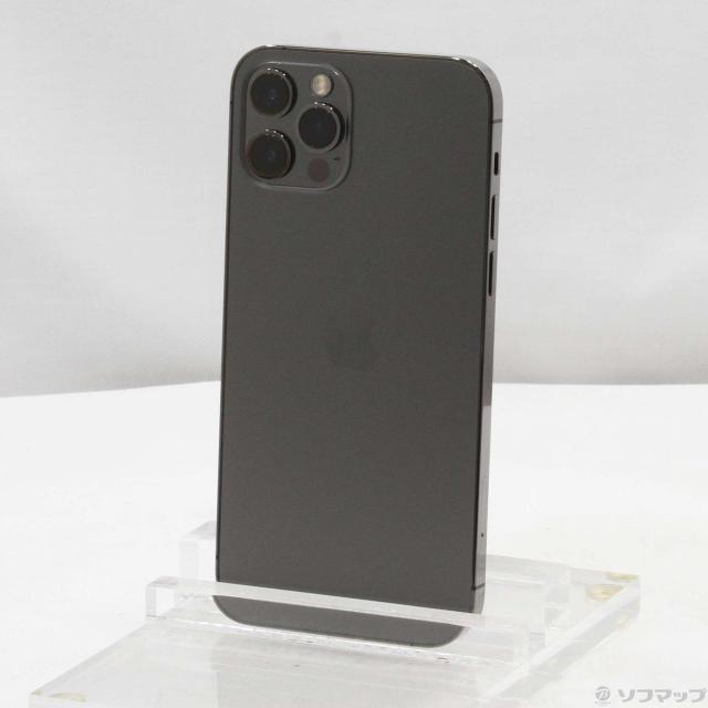 (中古)Apple iPhone12 Pro 128GB グラファイト MGM53J/A SIMフリー(371-ud)