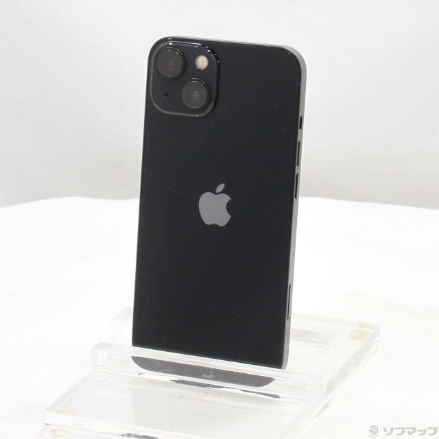 (中古)Apple iPhone13 128GB ミッドナイト MLNC3J/A SIMフリー(368-ud)