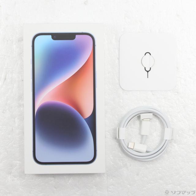 (中古)Apple iPhone14 128GB ブルー MPVJ3J/A SIMフリー(276-ud)_4