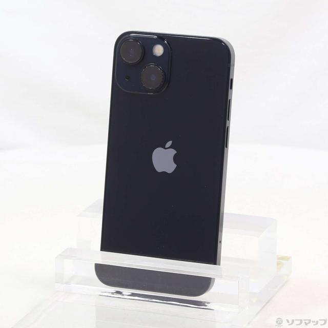 (中古)Apple iPhone13 mini 256GB ミッドナイト MLJJ3J/A SIMフリー(348-ud)