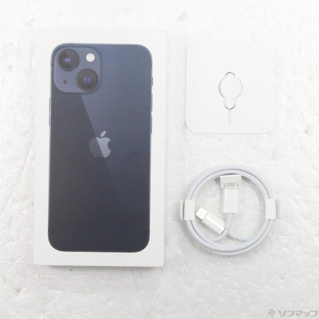 (中古)Apple iPhone13 mini 256GB ミッドナイト MLJJ3J/A SIMフリー(348-ud)_4