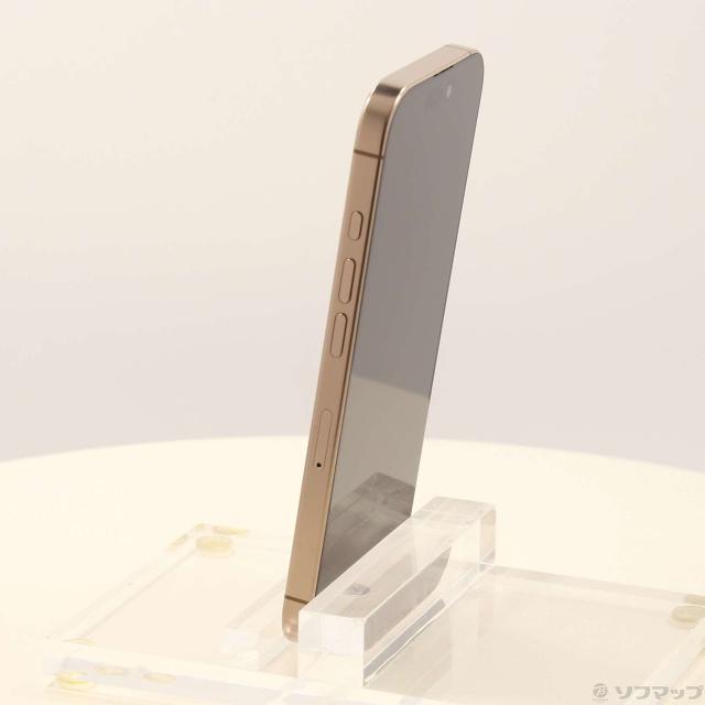 中古)Apple iPhone16 Pro 128GB デザートチタニウム MYMX3J/A SIM