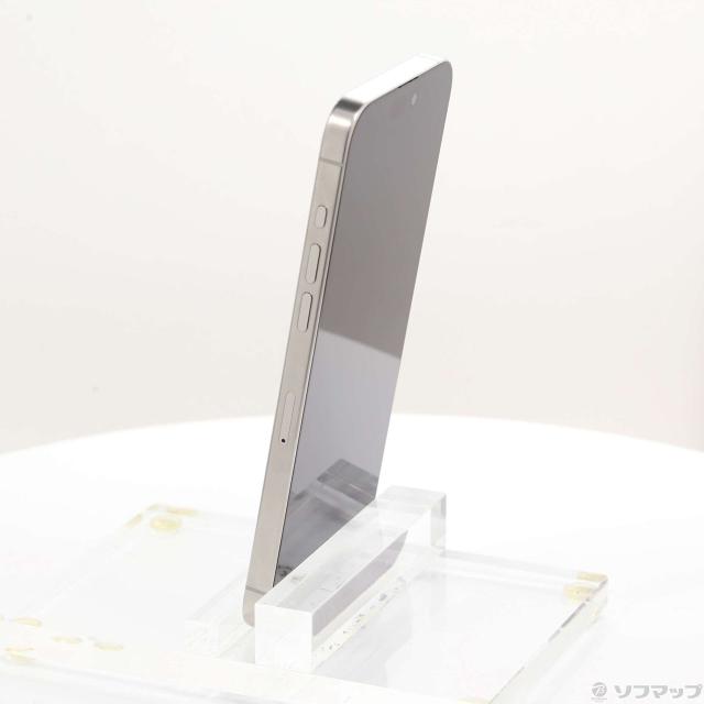 (中古)Apple iPhone15 Pro Max 256GB ホワイトチタニウム MU6Q3J/A SIMフリー(377-ud)