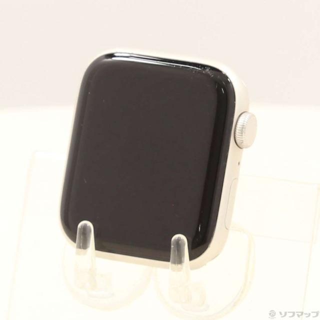 (中古)Apple Apple Watch SE 第2世代 GPS 44mm スターライトアルミニウムケース バンド無し(269-ud)