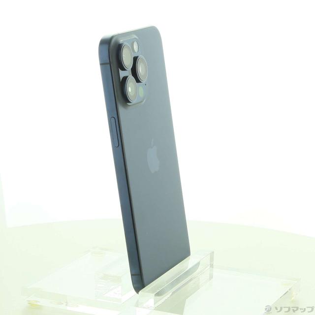(中古)Apple iPhone15 Pro Max 256GB ブルーチタニウム MU6T3J/A SIMフリー(348-ud)