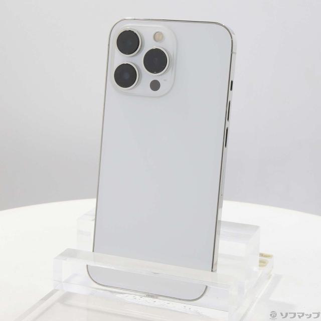 中古)Apple iPhone13 Pro 128GB シルバー MLUF3J/A SIMフリー(348-ud)