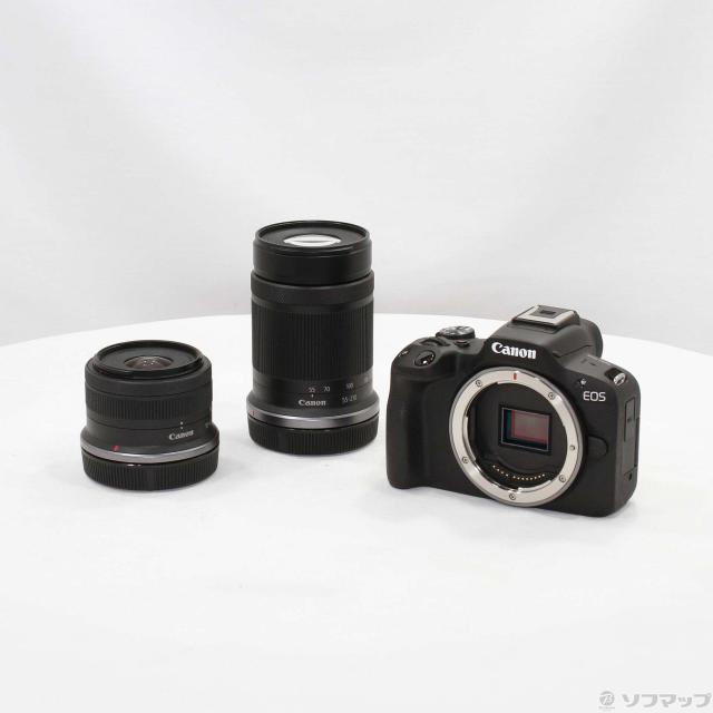 再値下げ】キヤノン Canon EOS R50 レンズキット ブラック美品 【公式