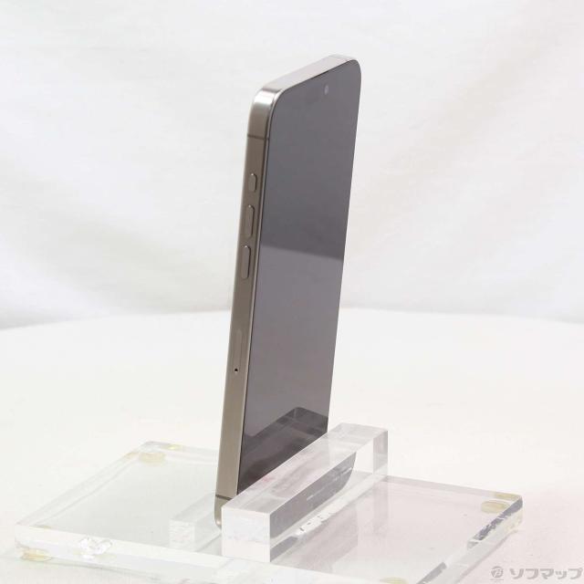 (中古)Apple iPhone15 Pro Max 256GB ナチュラルチタニウム MU6R3J/A SIMフリー(377-ud)