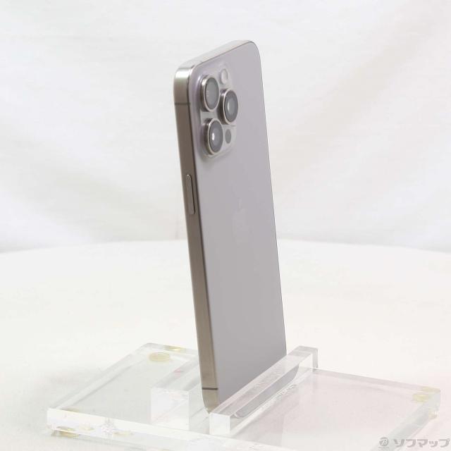 (中古)Apple iPhone15 Pro Max 256GB ナチュラルチタニウム MU6R3J/A SIMフリー(377-ud)