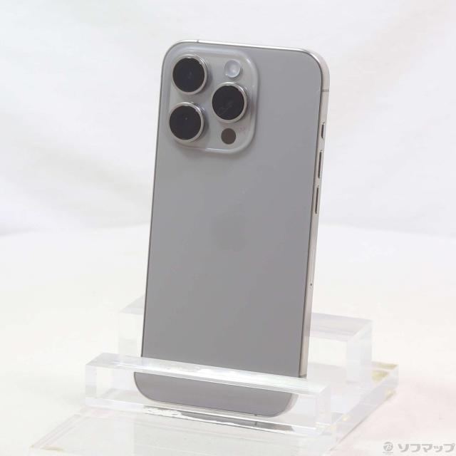 iPhone15 pro 128GB MTU93J/A ストア購入 中古)Apple iPhone15 Pro 128GB ナチュラルチタニウム MTU93J/A SIM