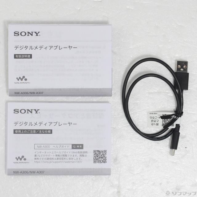 (中古)SONY WALKMAN A300シリーズ メモリ32GB+microSD ブルー NW-A306(L)(349-ud)_4
