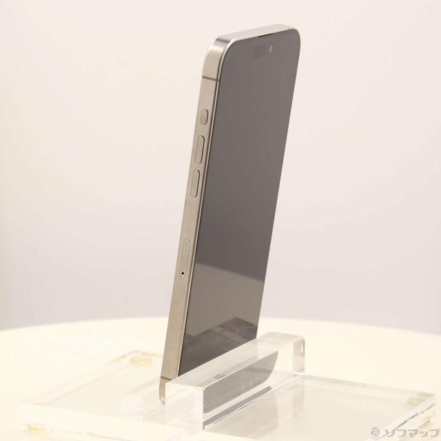 (中古)Apple iPhone15 Pro Max 256GB ナチュラルチタニウム MU6R3J/A SIMフリー(295-ud)