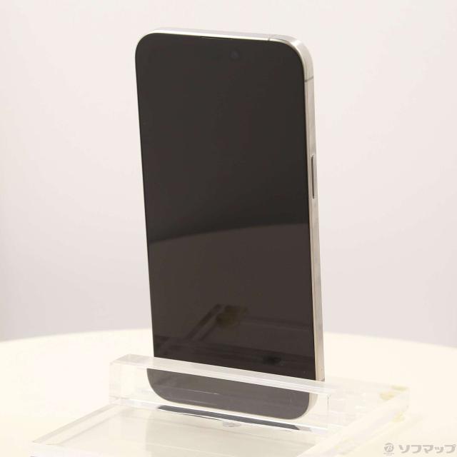 (中古)Apple iPhone15 Pro Max 256GB ナチュラルチタニウム MU6R3J/A SIMフリー(295-ud)